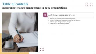 Integrating Change Management In Agile Organizations CM CD Informative Visual