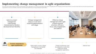 Integrating Change Management In Agile Organizations CM CD Customizable Appealing