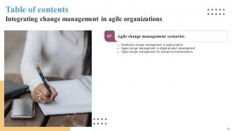 Integrating Change Management In Agile Organizations CM CD Impactful Informative