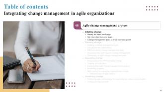 Integrating Change Management In Agile Organizations CM CD Professional Informative