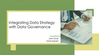 Integrating Data Strategy With Data Governance PPT Graphics AT