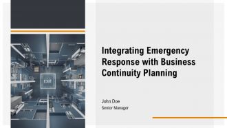 Integrating Emergency Response With Business Continuity Planning PPT Information AT Integrating Emergency Response With Business Continuity Planning PPT Information AT