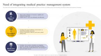 Integrating Health Information System Need Of Integrating Medical Practice Management System
