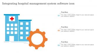 Integrating Hospital Management System Software Icon