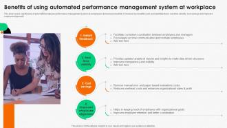 Integrating Human Resource Benefits Of Using Automated Performance Management System