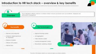 Integrating Human Resource Introduction To HR Tech Stack Overview And Key Benefits