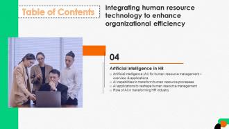 Integrating Human Resource Technology To Enhance Organizational Efficiency Complete Deck Attractive Editable