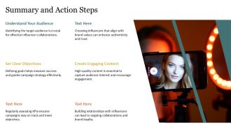 Integrating Influencer Marketing Into Brand Strategy PPT Presentation AT Images Colorful