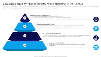 Integrating ISO 20022 Challenges Faced By Finance Industry While Migrating To ISO 20022 BCT SS