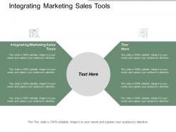 Integrating marketing sales tools ppt powerpoint presentation gallery show cpb