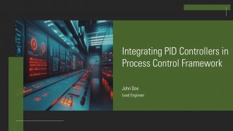Integrating PID Controllers In Process Control Framework PPT Guidelines AT