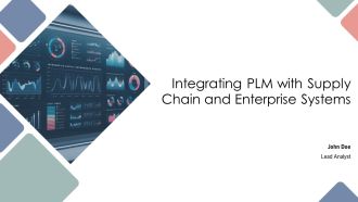 Integrating PLM With Supply Chain And Enterprise Systems PPT Sample AT
