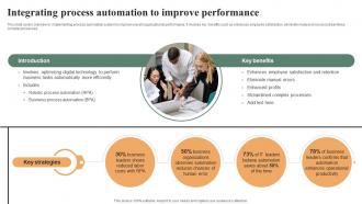 Integrating Process Automation To Improve Effective Workplace Culture Strategy SS V