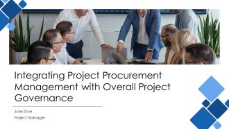 Integrating Project Procurement Management With Overall Project Governance PPT Presentation AT