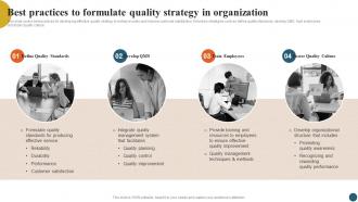 Integrating Quality Management Best Practices To Formulate Quality Strategy In Strategy SS V