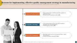 Integrating Quality Management Reasons For Implementing Effective Quality Strategy SS V
