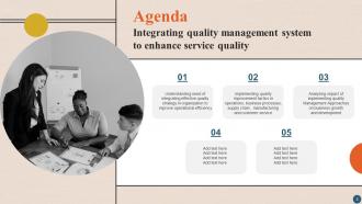 Integrating Quality Management System to Enhance Service Quality Strategy CD V Content Ready Impactful