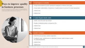 Integrating Quality Management System to Enhance Service Quality Strategy CD V Ideas Downloadable