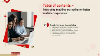 Integrating Real Time Marketing For Better Customer Experience MKT CD V Customizable Unique