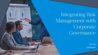 Integrating Risk Management With Corporate Governance PPT Structure AT