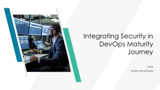 Integrating Security In Devops Maturity Journey PPT Information AT Integrating Security In Devops Maturity Journey PPT Information AT