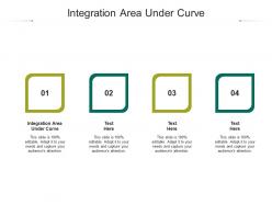 Integration area under curve ppt powerpoint presentation styles slides cpb