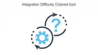 Integration Difficulty Colored Icon In Powerpoint Pptx Png And Editable Eps Format