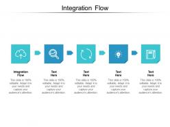 Integration flow ppt powerpoint presentation icon display cpb