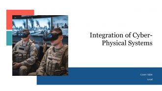 Integration Of Cyber Physical Systems PPT Template AT