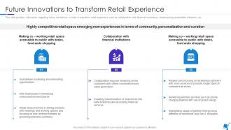 Integration Of Experience In Retail Environments Future Innovations To Transform Retail Experience