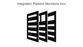 Integration Platform Monotone Icon In Powerpoint Pptx Png And Editable Eps Format