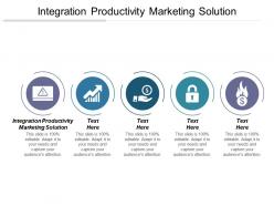 Integration productivity marketing solution ppt powerpoint presentation file icons cpb