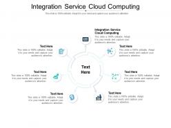 Integration service cloud computing ppt powerpoint presentation ideas show cpb