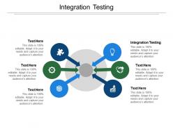 Integration testing ppt powerpoint presentation icon ideas cpb