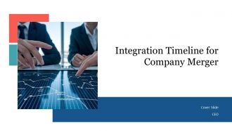 Integration Timeline For Company Merger PPT Demonstration AT