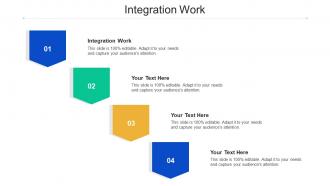 Integration Work Ppt Powerpoint Presentation Slides Graphic Tips Cpb