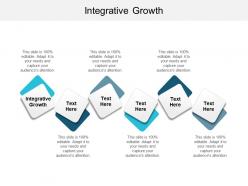 Integrative growth ppt powerpoint presentation file smartart cpb