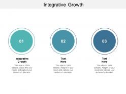 Integrative growth ppt powerpoint presentation portfolio slides cpb
