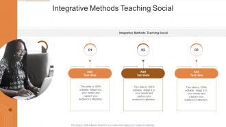 Integrative Methods Teaching Social In Powerpoint And Google Slides Cpb