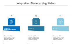 Integrative strategy negotiation ppt powerpoint presentation show background image cpb