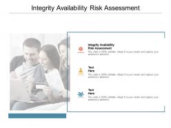 Integrity availability risk assessment ppt powerpoint presentation portfolio template cpb