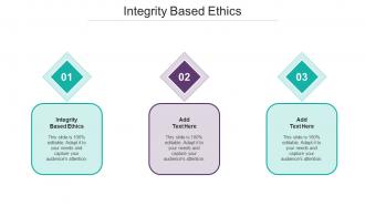 Integrity Based Ethics Ppt Powerpoint Presentation Styles Samples Cpb
