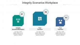 Integrity scenarios workplace ppt powerpoint presentation pictures design templates cpb