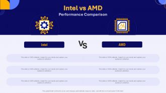 Intel Vs AMD Performance Comparison Infographic Powerpoint Template Intel Vs AMD Performance Comparison Infographic Powerpoint Template