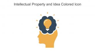 Intellectual Property And Idea Colored Icon In Powerpoint Pptx Png And Editable Eps Format