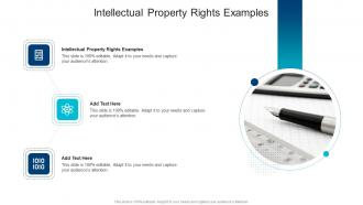 Intellectual Property Rights Examples In Powerpoint And Google Slides Cpb