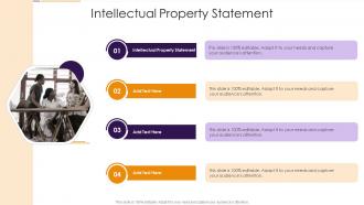 Intellectual Property Statement In Powerpoint And Google Slides Cpb