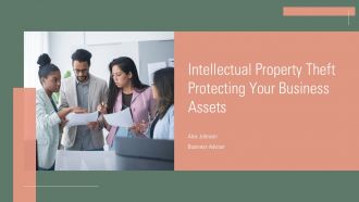 Intellectual Property Theft Protecting Your Business Assets PPT Example ACP