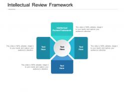 Intellectual review framework ppt powerpoint presentation slides show cpb