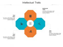 Intellectual traits ppt powerpoint presentation slides portrait cpb